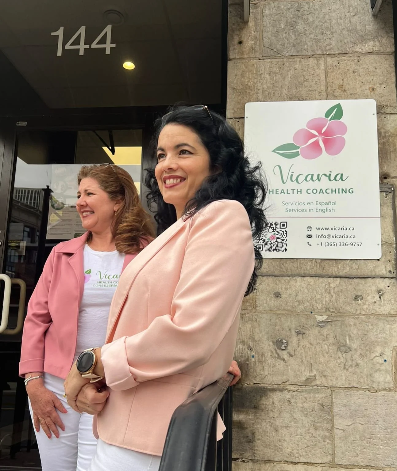 Dr. Yamilet Pina and Dr. Maurin Casella at Vicaria Health
